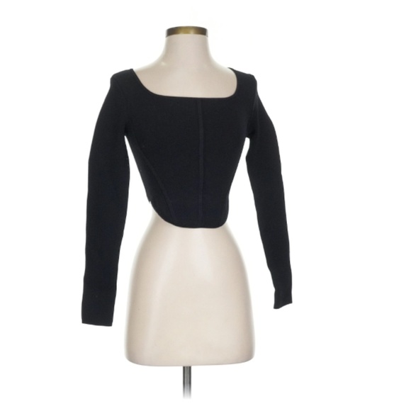 Aritzia Babaton Sculpt-Knit Corset Long Sleeve Top Size XS– Structured - Picture 1 of 6
